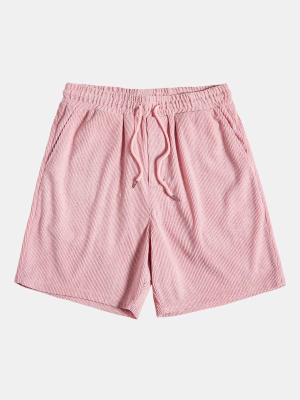 Short-Sleeved Corduroy Button Up Shirt & Shorts - Image 19