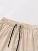 2 In 1 Drawstring Pocket Quick Dry Swim Shorts