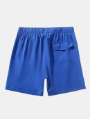 2 In 1 Drawstring Pocket Quick Dry Swim Shorts