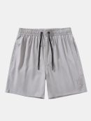 2 In 1 Drawstring Pocket Quick Dry Swim Shorts