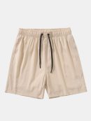 2 In 1 Drawstring Pocket Quick Dry Swim Shorts