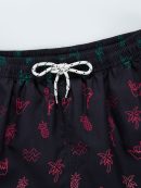 Flamingo Tropical Print Swim Shorts