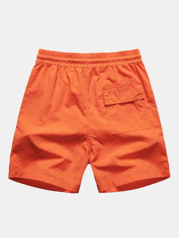 Man Mid Length Drawstring Swim Shorts - Image 12