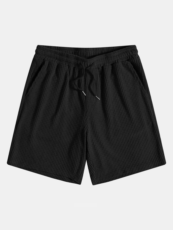 Waffle Button Up Shirt & Shorts - Image 10