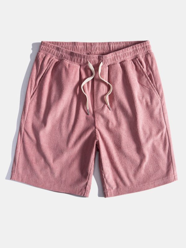 Short Sleeve Corduroy Cuban Shirt & Shorts - Image 8