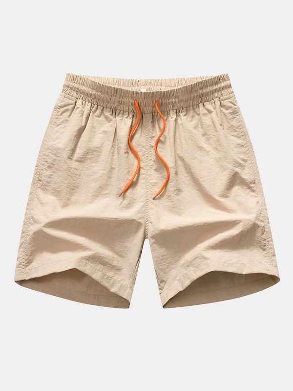 Regular Fit Palm Trees Silhouette Print Cotton T-Shirt & Swim Shorts - Image 14