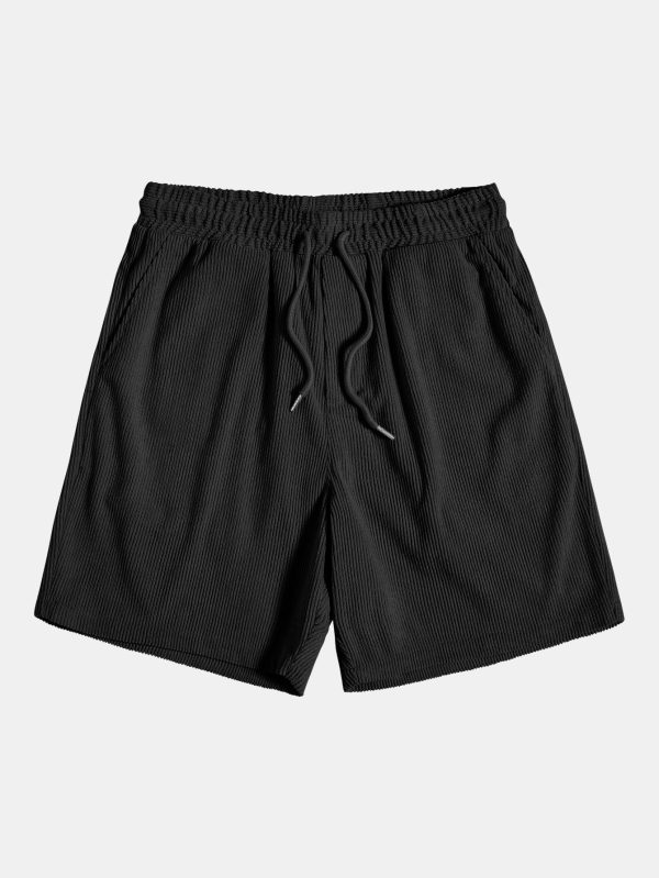 Short-Sleeved Corduroy Button Up Shirt & Shorts - Image 13