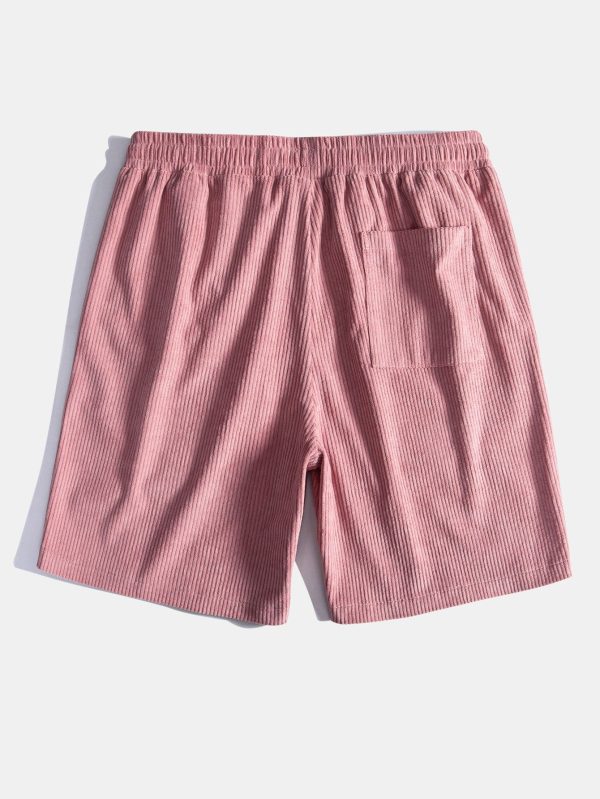 Short Sleeve Corduroy Cuban Shirt & Shorts - Image 11