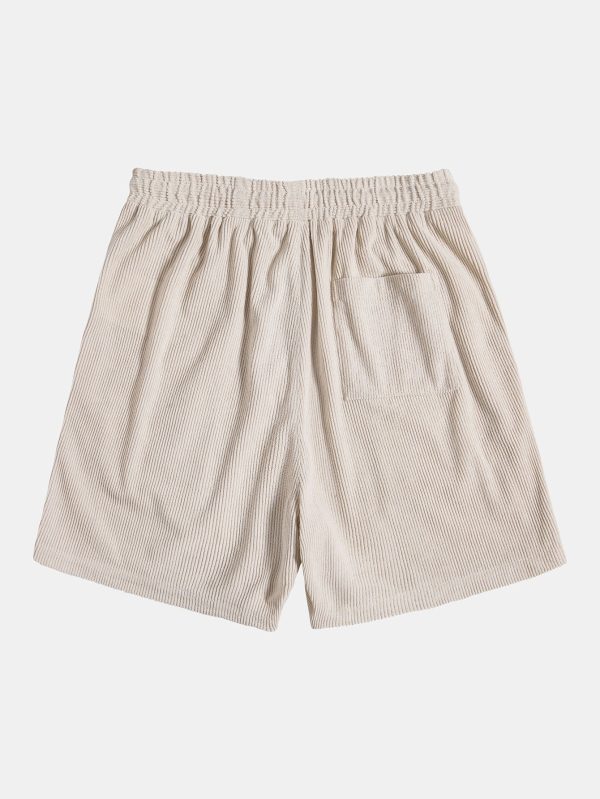 Short-Sleeved Corduroy Button Up Shirt & Shorts - Image 10