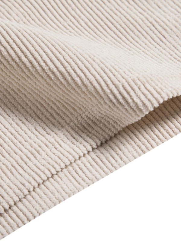 Short-Sleeved Corduroy Button Up Shirt & Shorts - Image 11