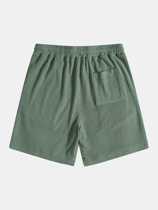 Waffle Button Up Shirt & Shorts - Image 14