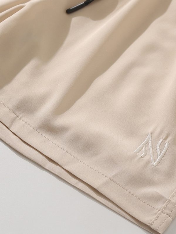 2 In 1 Drawstring Pocket Quick Dry Swim Shorts - Image 12