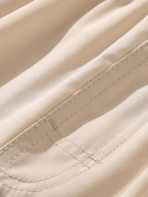 2 In 1 Drawstring Pocket Quick Dry Swim Shorts - Image 9