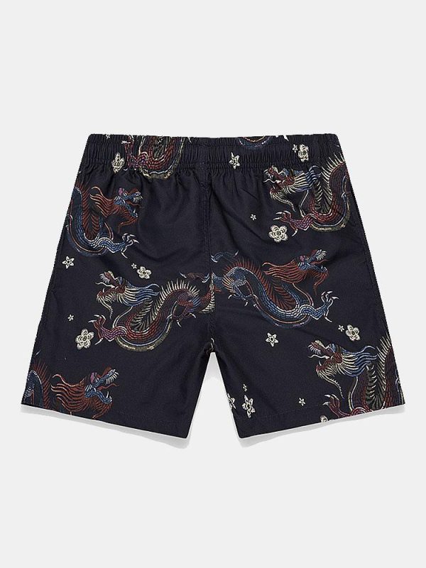 Dragon Print Swim Shorts - Image 2