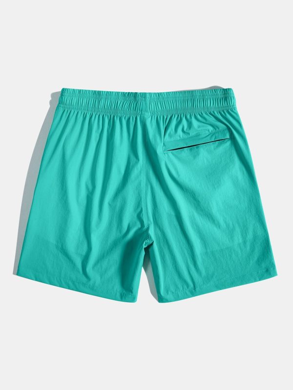 Zipper Pocket Swim Shorts - Image 9