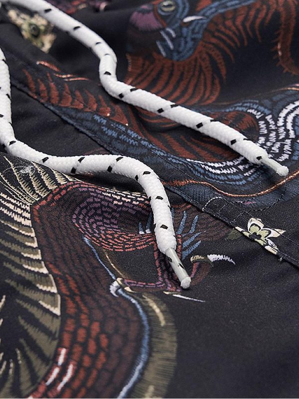 Dragon Print Swim Shorts - Image 3