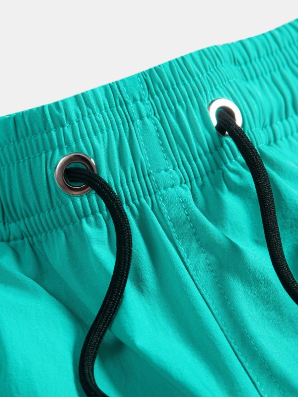 Zipper Pocket Swim Shorts - Image 10
