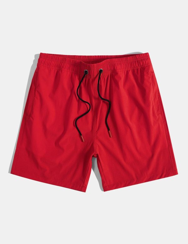 Zipper Pocket Swim Shorts - Image 3