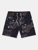 Dragon Print Swim Shorts