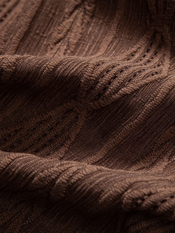 Geometric Jacquard Cuban Shirt & Straight Leg Linen Pants - Image 18